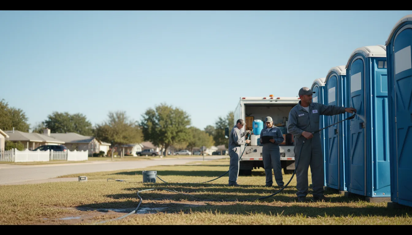 Long-Term Portable Toilet Rental in Kanawha, IA near me